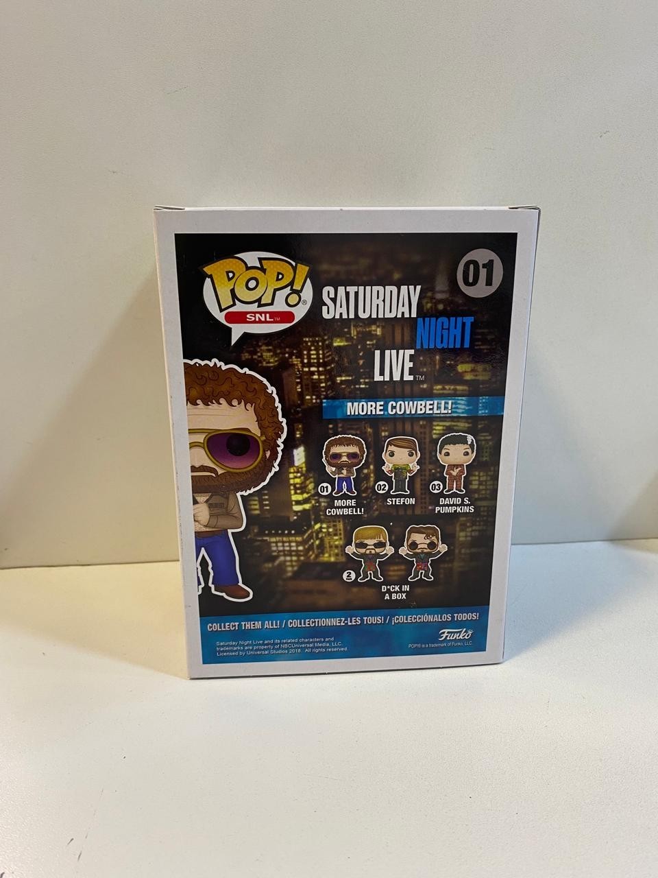 Funko Pop! Saturday Night Live — Gene Frenkle (More Cowbell) #01 — thumbnail 2