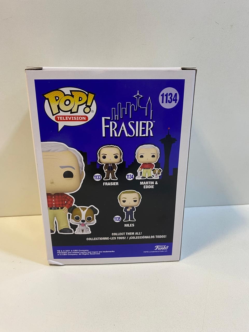 Funko Pop! Frasier — Martin & Eddie #1134 — thumbnail 3