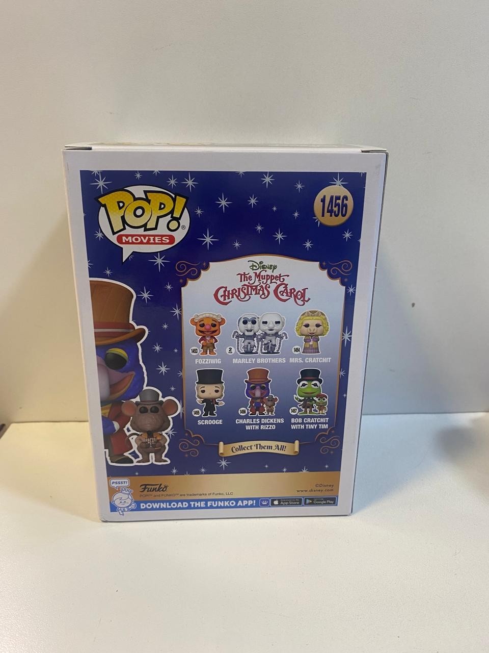 Funko Pop! The Muppet Christmas Carol — Charles Dickens #1456 (Exclusive) — thumbnail 2