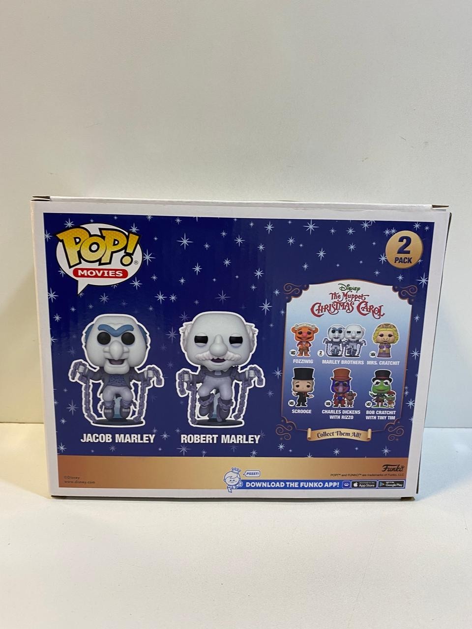 Funko Pop! The Muppet Christmas Carol — The Marley Brothers (2 Pack) — thumbnail 2